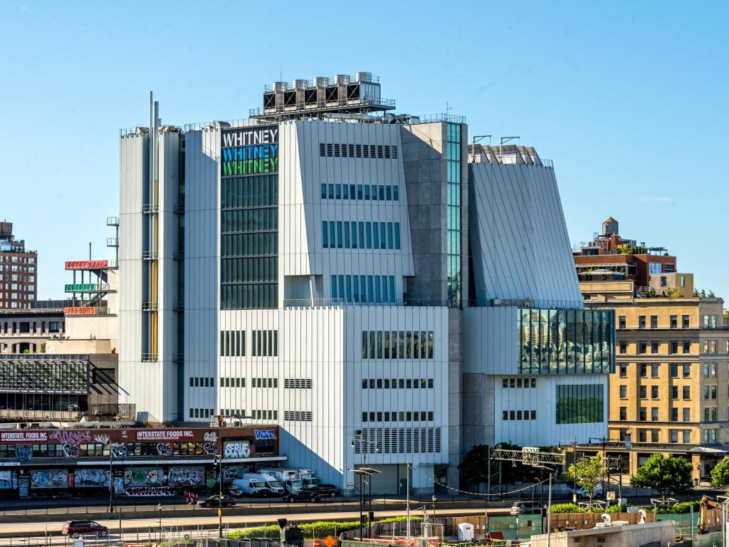Full view of the Whitney Museum of American Art, New York