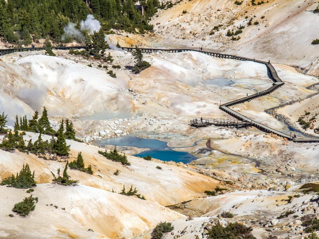 Bumpass Hell in Lassen Volcanic National Park