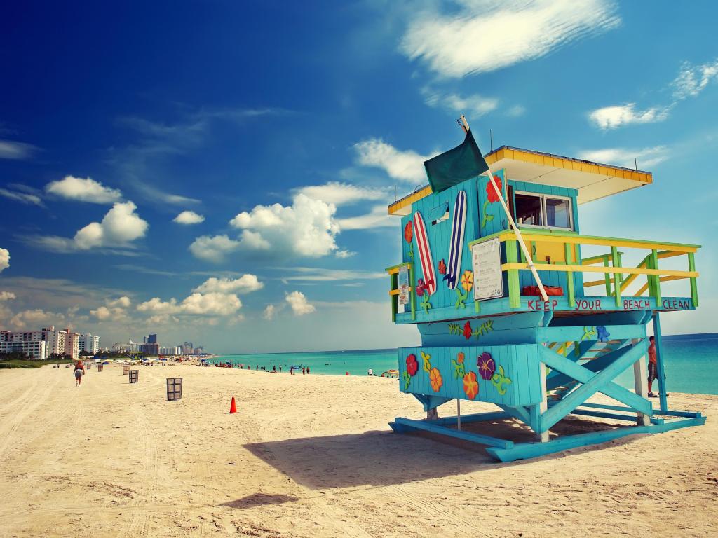 South Beach in Miami, Florida