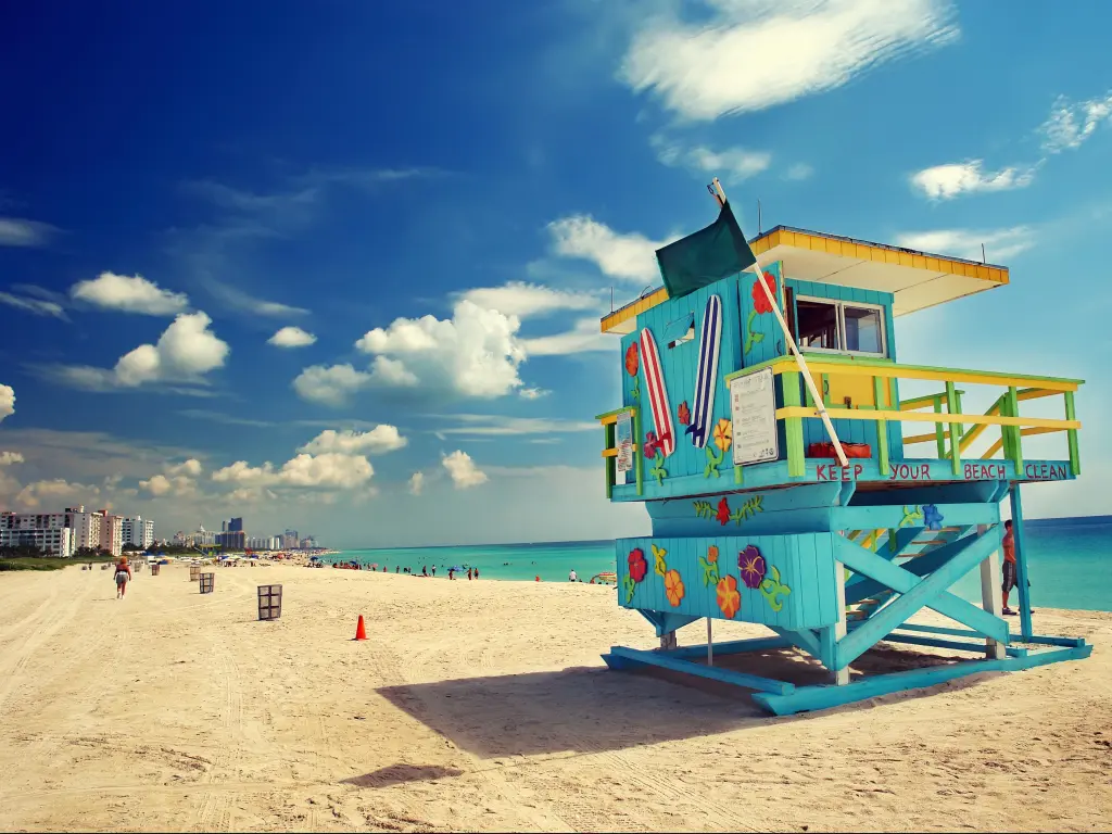 South Beach in Miami, Florida