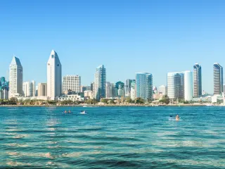 San Diego cityscape, USA