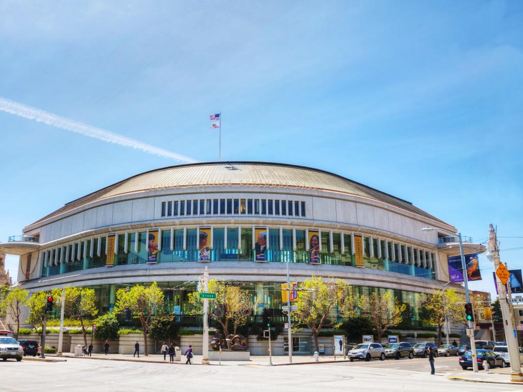 San Francisco Symphony Hall - part of the San Francisco War Memorial and Performing Arts Center