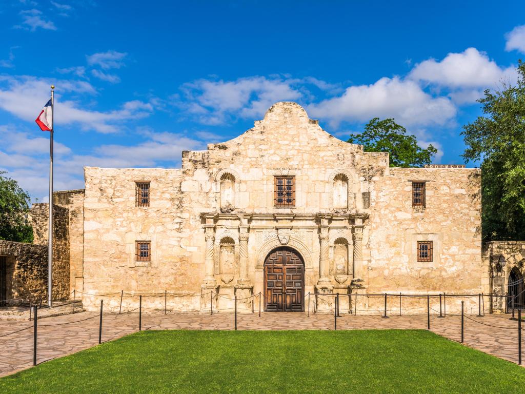 The Alamo in San Antonio, Texas, USA.