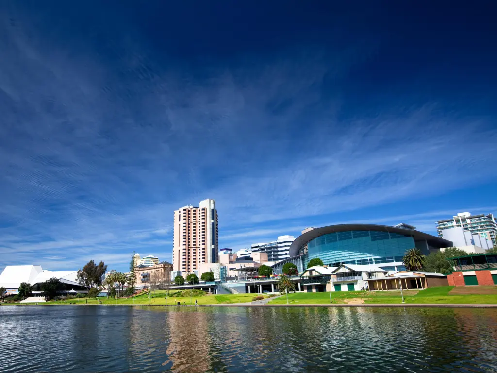 River Torrens in the City of Adelaide, South Australia