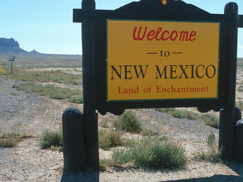 Welcome to New Mexico Sign