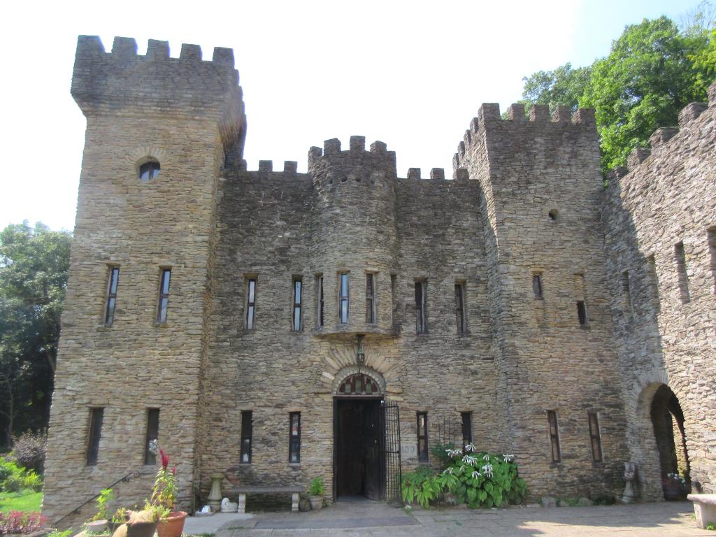 Loveland Castle on the banks of the Little Miami River is a great short day trip from Cincinnati