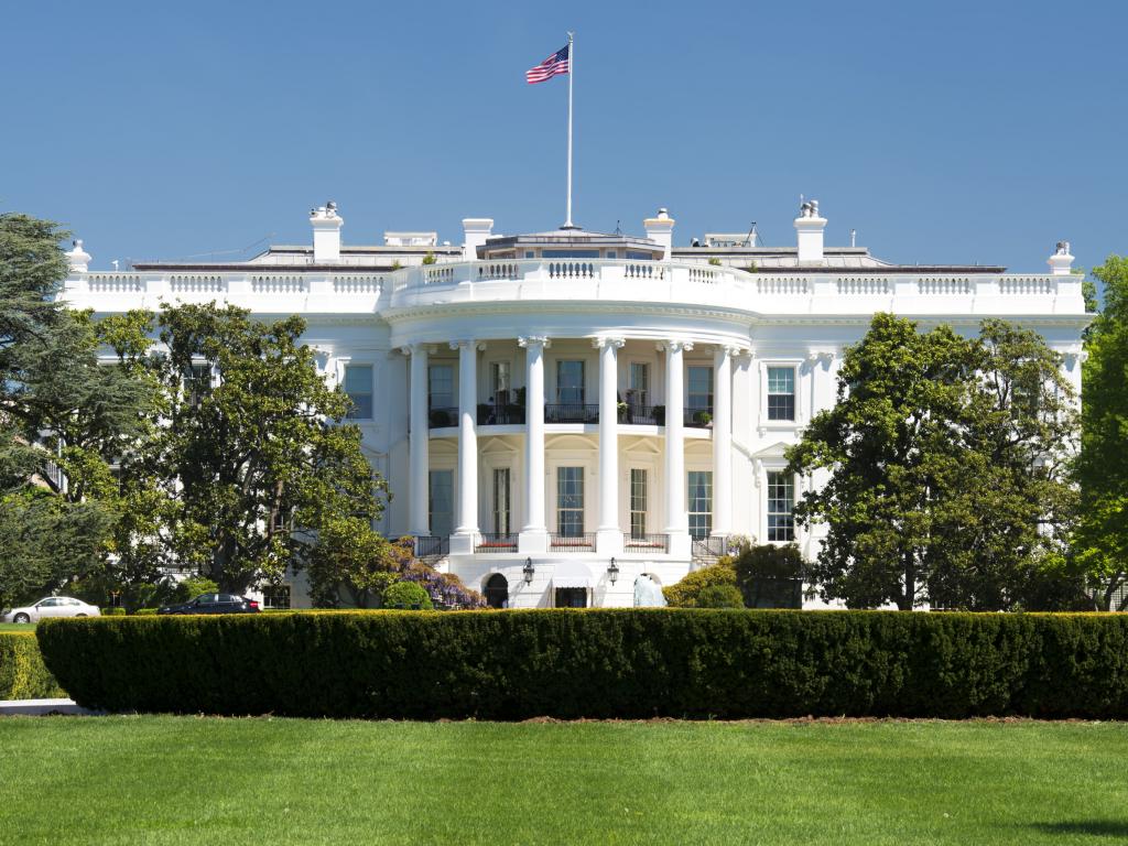 White House building in Washington, District of Columbia