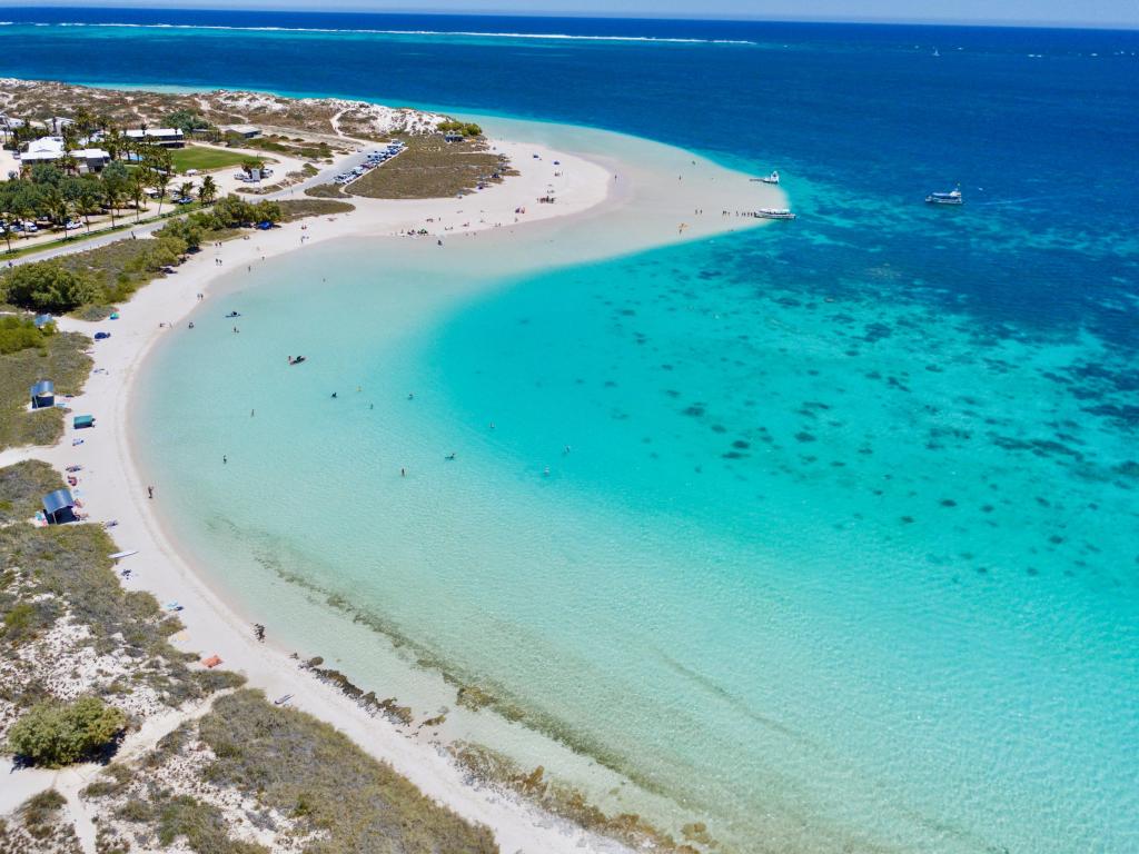 Coral Bay Beach panorama, Ningaloo Reef, Western Australia