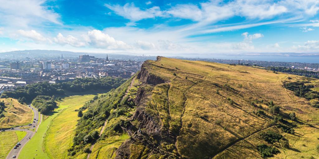 The view from Arthur's Seat, Edinburgh 