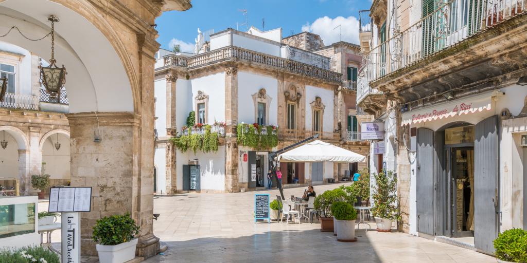 A street in Martina Franca, Puglia 