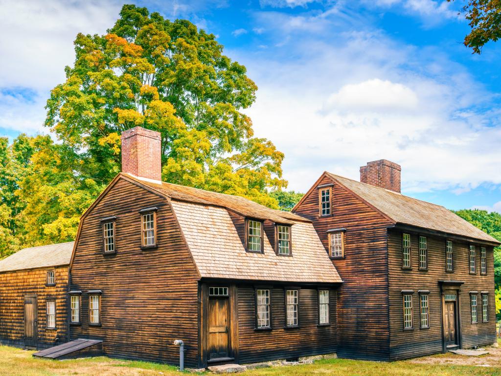 Hartwell Tavern on the Bay Road in Lincoln, Minute Man National Historic Park