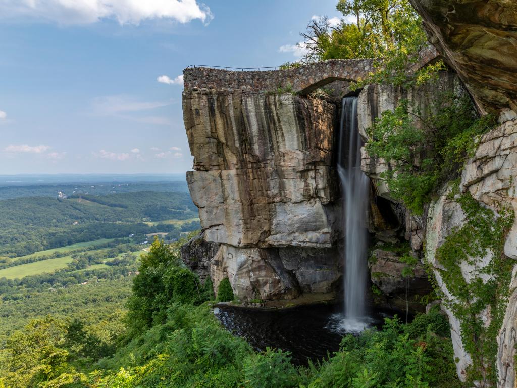 Chattanooga, Tennessee, USA view from Lookout Mountain 