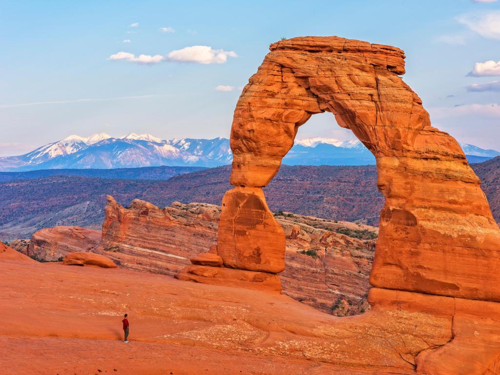 Delicate Arch In Arches National Park, Moab, Utah USA
