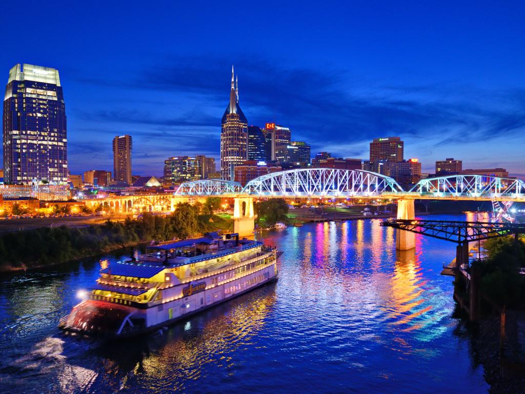 General Jackson Riverboat cruise along the Cumberland River in Nashville, TN