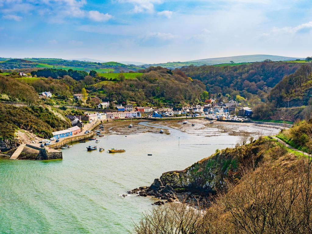 Fishguard is a tiny village in Wales from which you can get a ferry to Rosslare in southern Ireland.