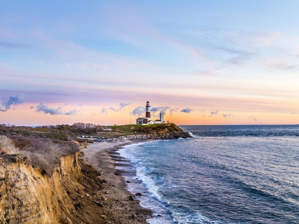 Montauk Point Light, Lighthouse, Long Island, New York, Suffolk County